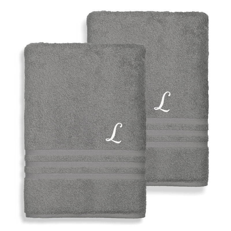 Denzi Midweight Bath Sheet, L, Dark Gray
