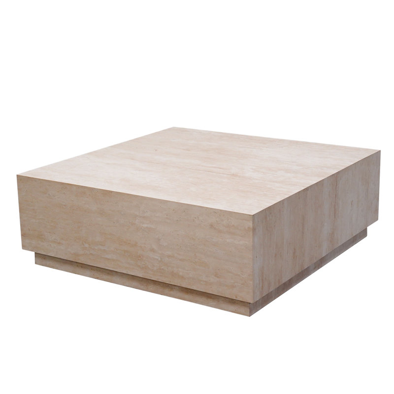 Table basse Avory Travertine