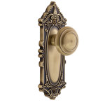 Grandeur Grande Victorian Plate Passage with Circulaire Door Knob