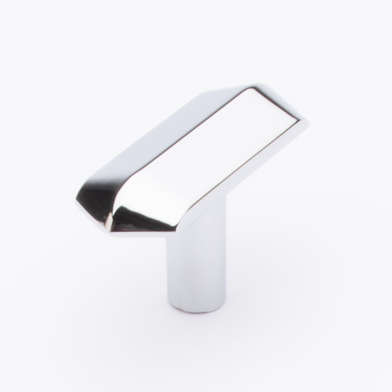 Eternity 2" Length T Knob, Polished Chrome