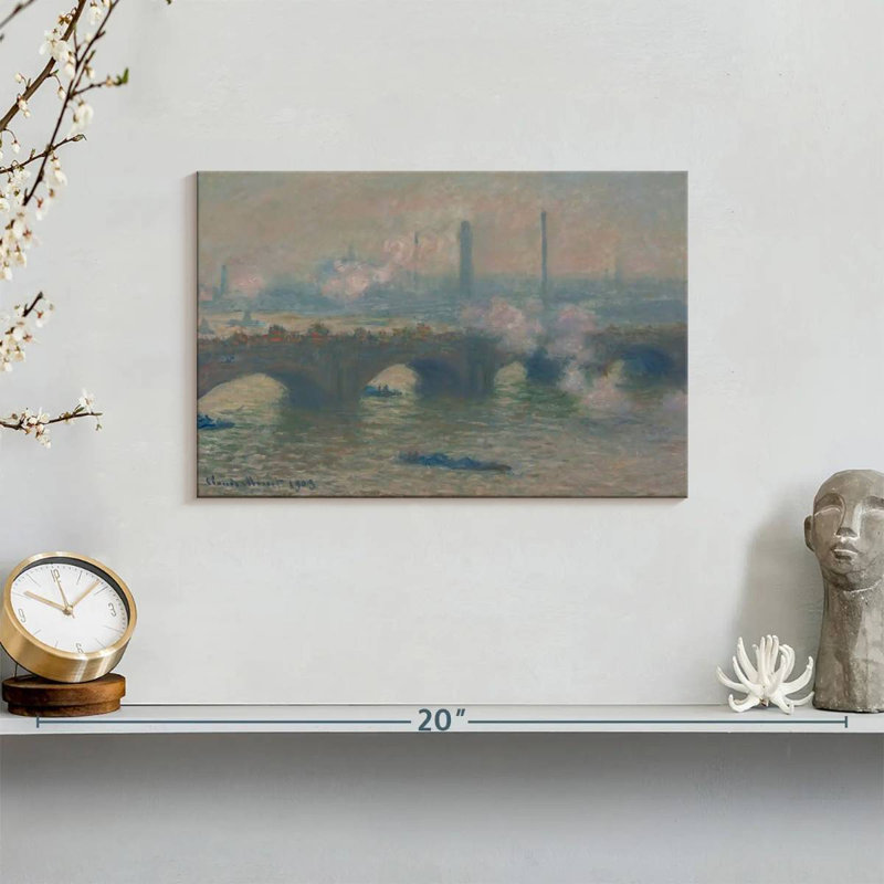 Lilie Waterloo Bridge, 8" H x 12" W