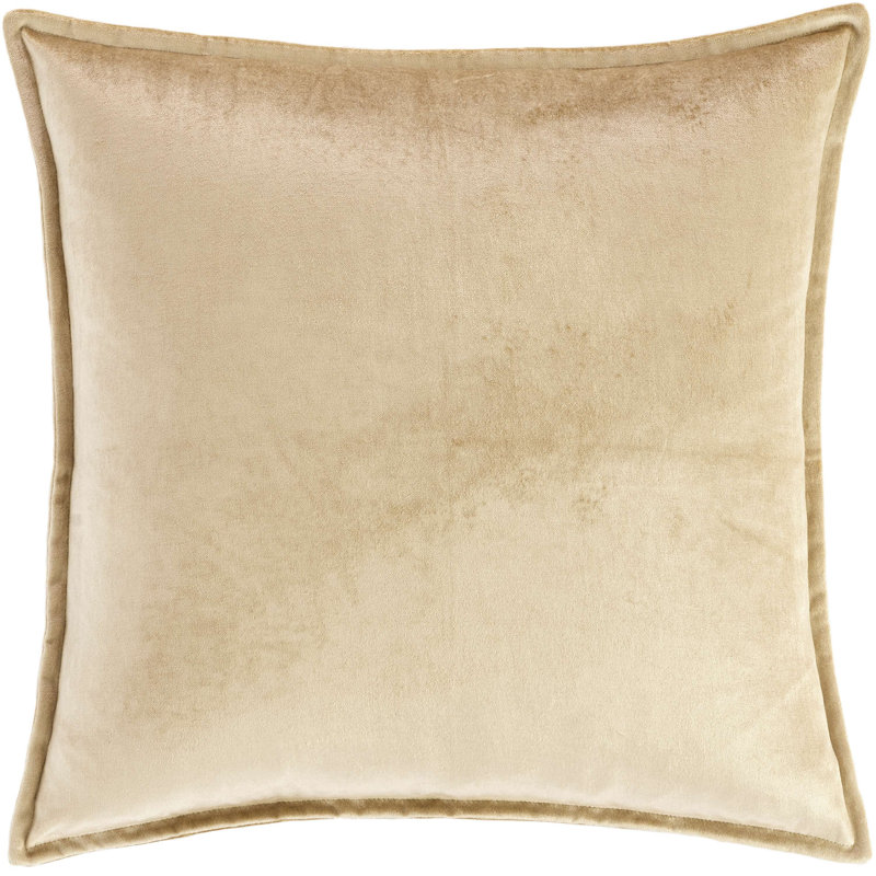 Panne Euro Pillow Cover, Champagne