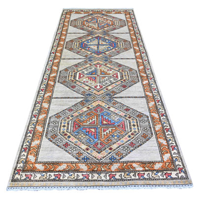 Tapis de couloir gris nouvel âge 4 pi 2 po x 9 pi 9 po Zwilling