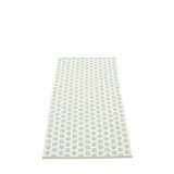Noa Polka Dots Area Rug in Turquoise/Ivory