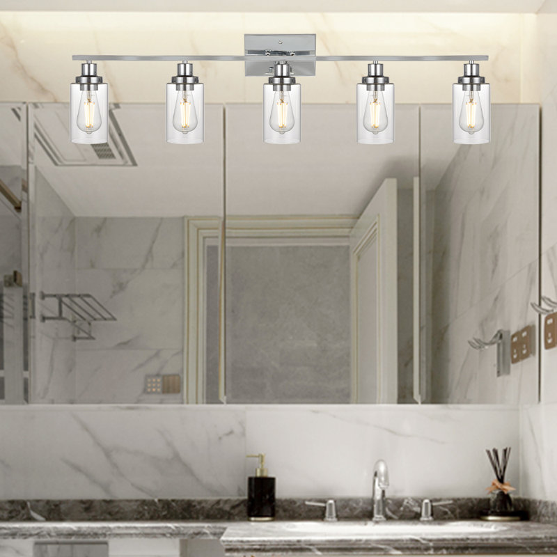 Éclairage pour salle de bain 5 lumières Addlie