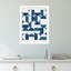 Bauhaus Inspired Geometric 1 N Blue And Teal by The Creative Bunch Studio-184243423-184243418