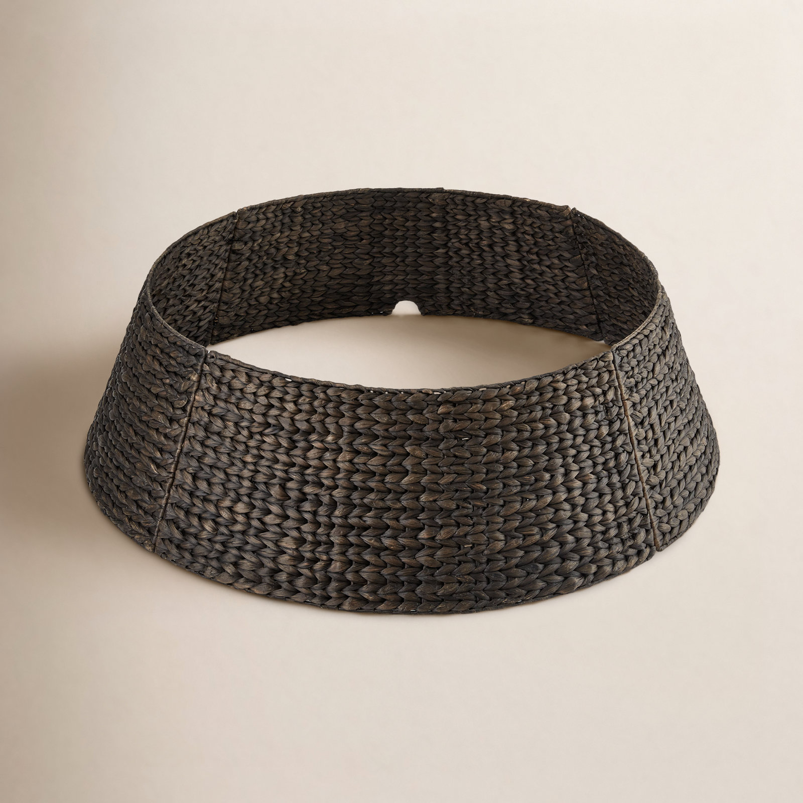 Rattan Tree Collar, Espresso, 11.25" H x 42" W