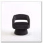 Fauteuil demi-tonneau pivotant à 360 degrés-455537528