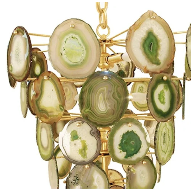 Bebe Chandelier, Green