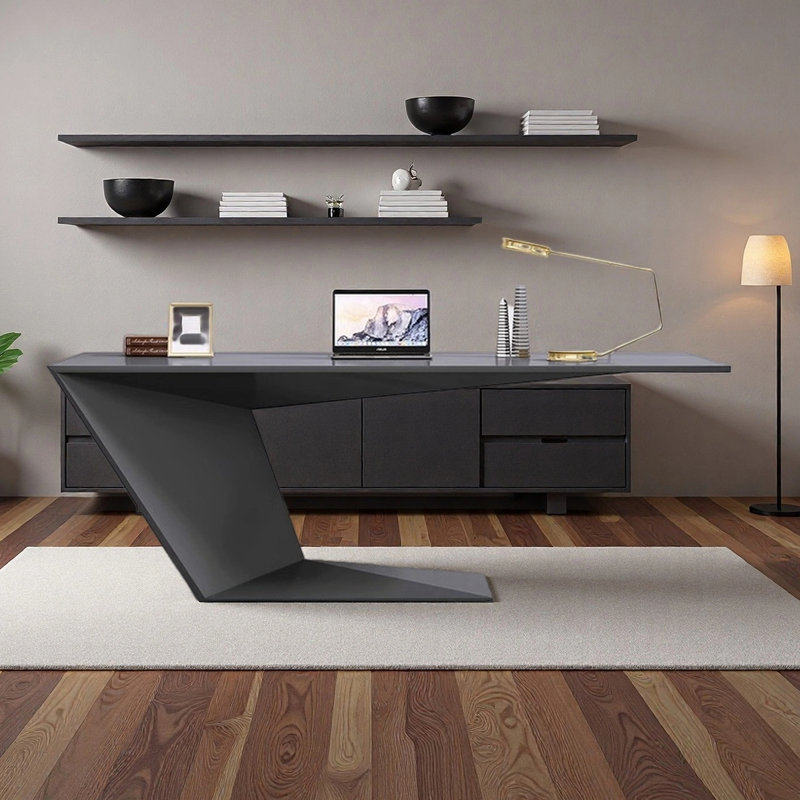 Creative and simple desk, 29.53" H x 94.49" W x 35.43" D