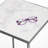 Finch Melrose Berlin Solid Marble Side Table, White