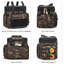 Grand sac à lunch isotherme 24L pour hommes, fourre-tout à deux compartiments pour le travail et le camping