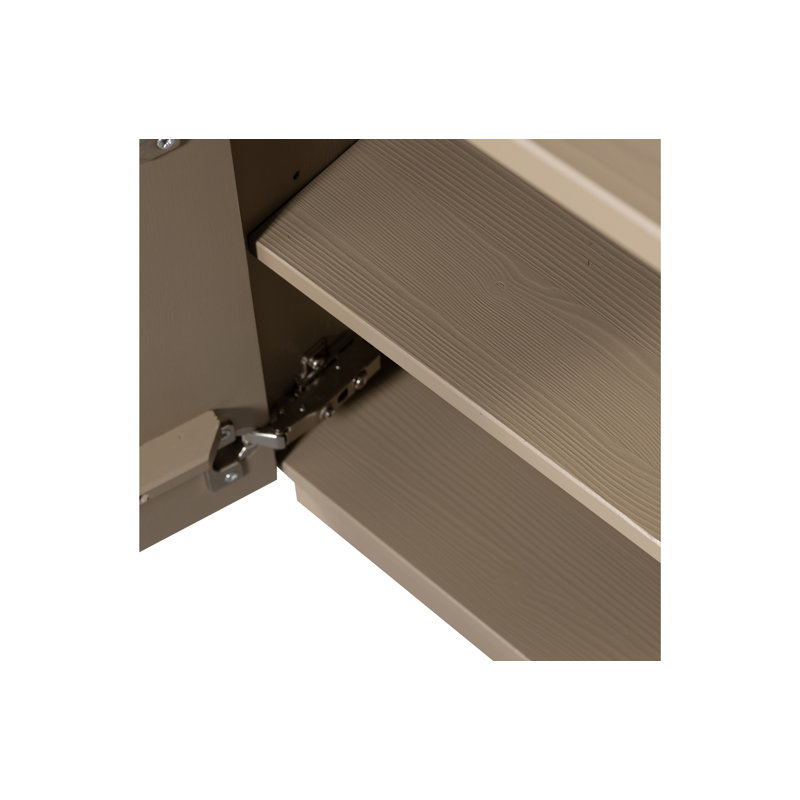 Teo 36cm W Bedside Table