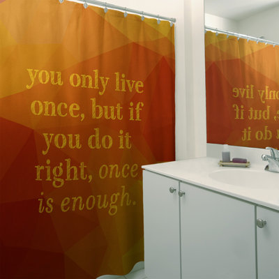 Shower Curtain with Liner Included