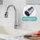 1/2 In. Pull Down Kitchen Faucet Spray Head Replacement 3-Function With 9 Adapters