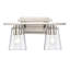 Meuble-lavabo mural 4 lumières Iris-630674645