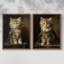 ANIMALS Series CXCII - reproduction encadrée de qualité supérieure - prête à être accrochée - aucun clou requis - aucun clou requis-1173786909-1173786906
