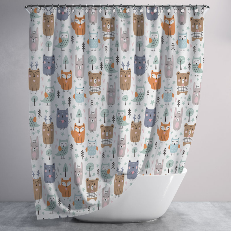 Shower Curtain, 93" H x 70" W