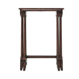 Classic Yet Casual Solid Wood Nesting End Table