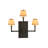 Brach Ring Steel Wall Sconce