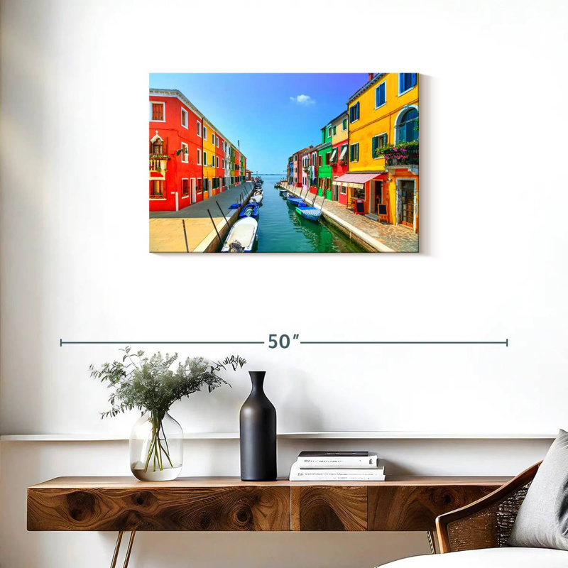 Ravi Burano Canal House, H 20 po x l 30 po