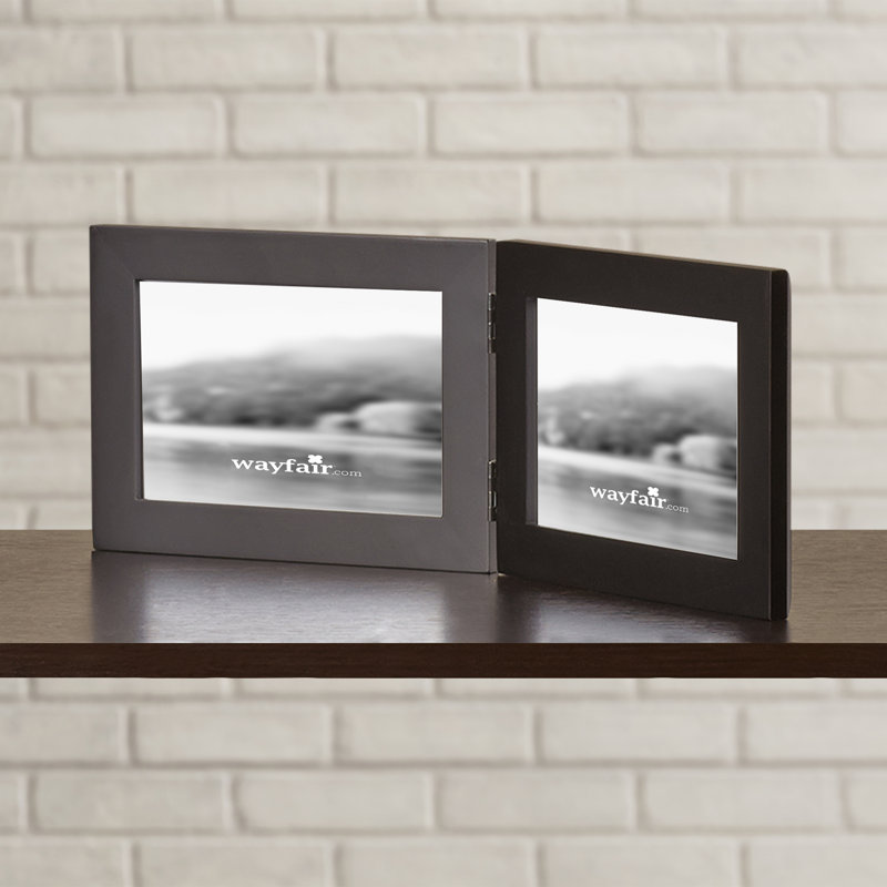 Second Avenue Collage Picture Frame - Frames Included: 2, Dark Walnut