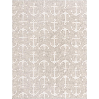Outdoor Ayton Area Rug Sea Sand Color
