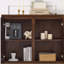Armoire d'appoint avec rangement Mid-Century