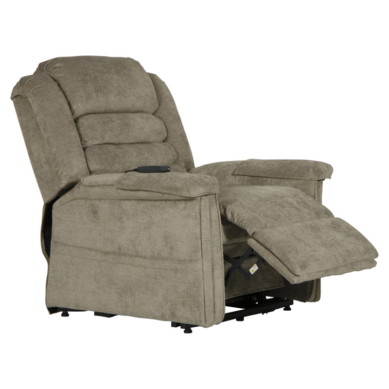 Fauteuil inclinable rembourré Soother, Polyester bambou