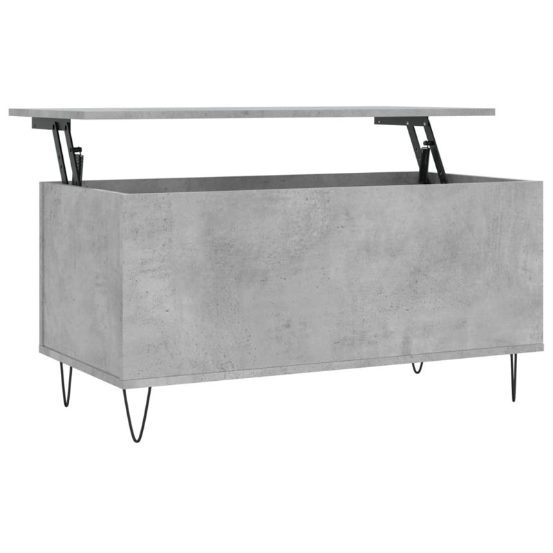 Moriaty Coffee Table, Concrete Grey, 60cm L x 44.5cm W x 45cm H