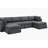 6 - Piece Upholstered Sectional