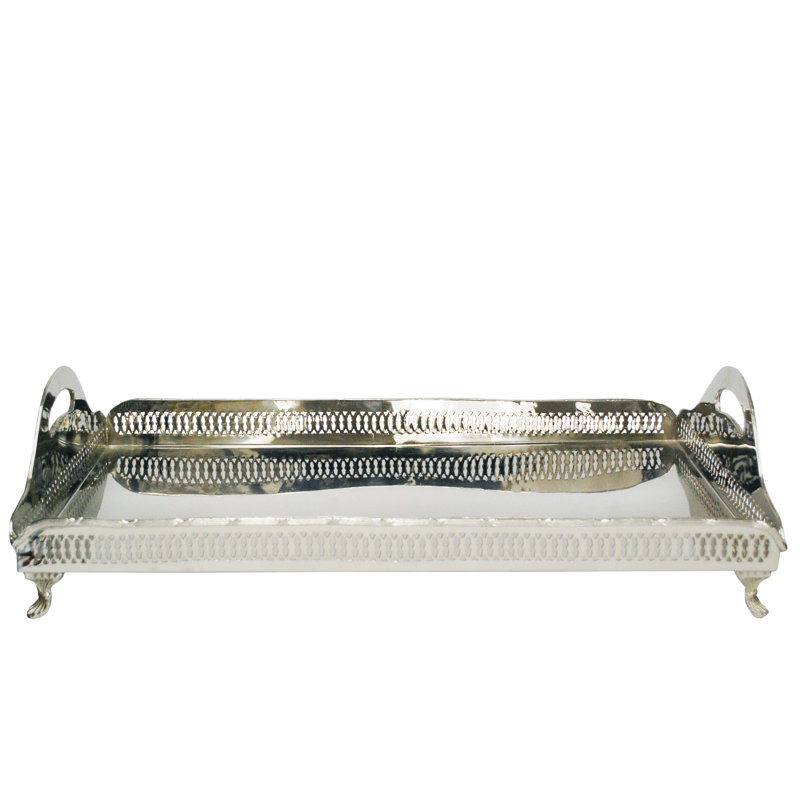 Rectangle Decorative Tray, 6" H x 22" W x 12" D