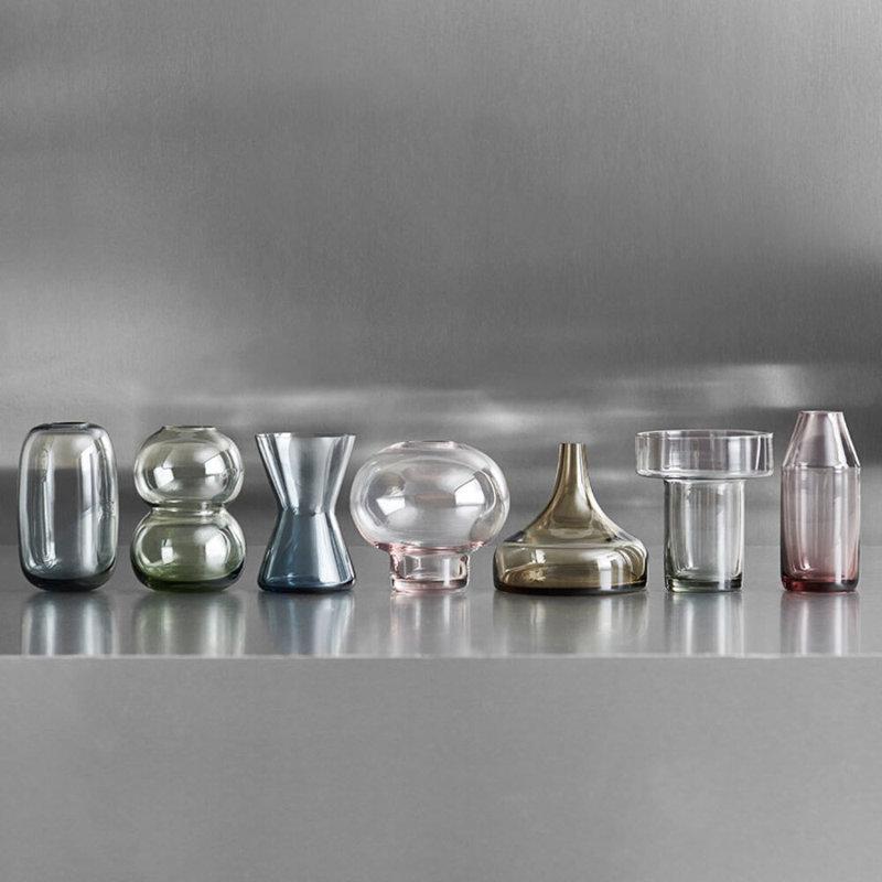 Midsummer Crystal Glass Table Vase
