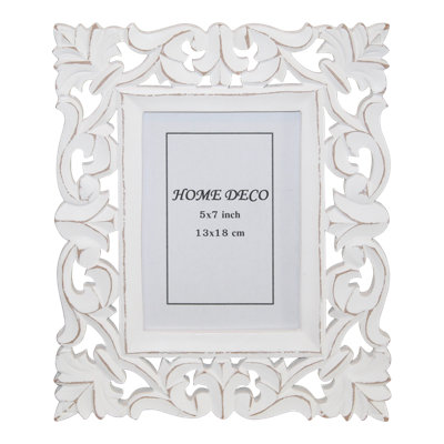 White Solid Wood Picture Frame