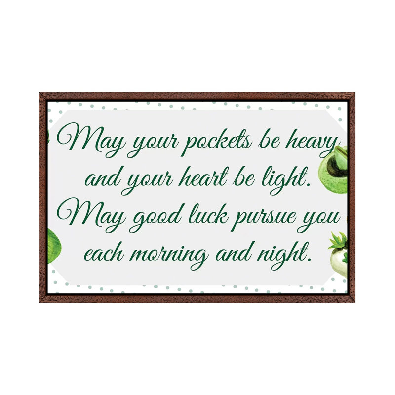 St. Patrick's Day Collection C by Melissa Wang - Gallery-Wrapped Canvas Giclée on Canvas, 66.04 cm H x 45.72 cm W