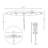 Penalosa 8.7 " W Rectangular Market Umbrella with Crank Lift