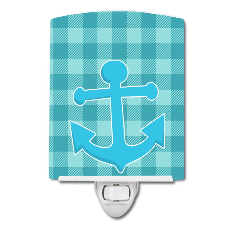 Nautical Anchor Ceramic Night Light
