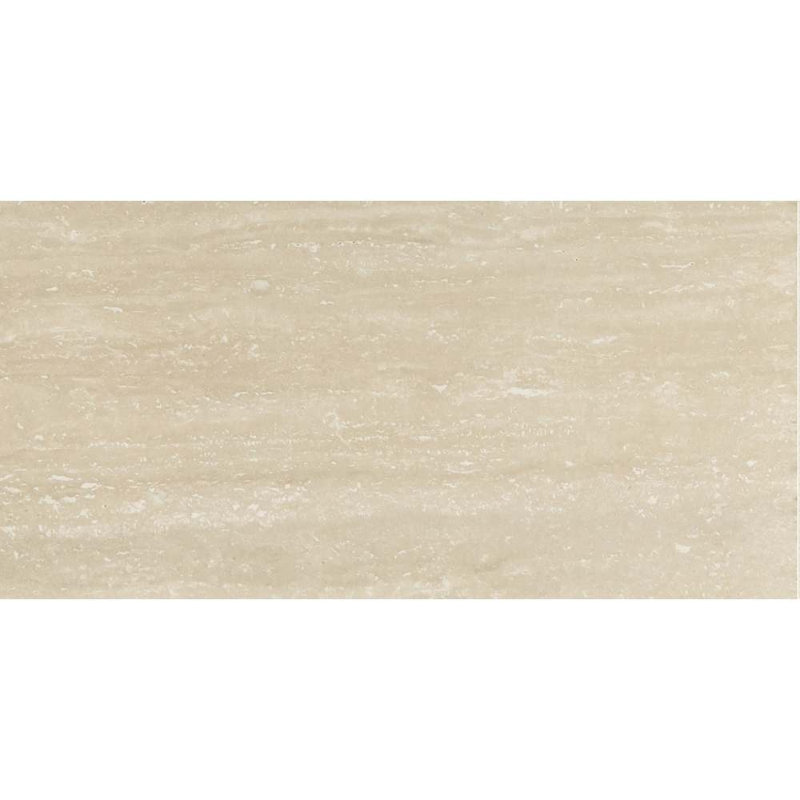 Penthouse Vein Cut 12" x 24" Travertine Porcelain Tile, Matte