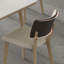 Ensemble de chaises à dossier moderne Modern Burlywood (ensemble de 2)