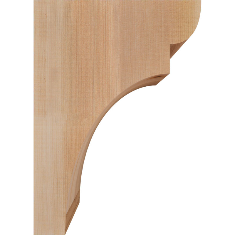 Yorktown Corbel, H 14 po x l 5,5 po x P 10 po, Cèdre rouge, Lisse