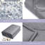 Couverture lestée Royal Therapie - Couvertures épaisses 100% coton avec perles de verre de qualité supérieure (80 po x 87 po 25 lb, cuir Texas), convient à deux personnes (~ 100 à 200 lb) - Utiliser sur un grand / très grand lit-111282895-109336880-109336875