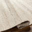Gabryle tissé à plat à la main recyclé P.E.T. Tapis taupe-88564919