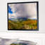 «Stormy Sky with Clouds Panorama» - Photographie sur toile encadrée-26695762