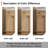 Jadaya 60 Inch Modern Farmhouse Double Sink Bathroom Vanity With Sink Top, Assembly Required-1334942524-1334942522