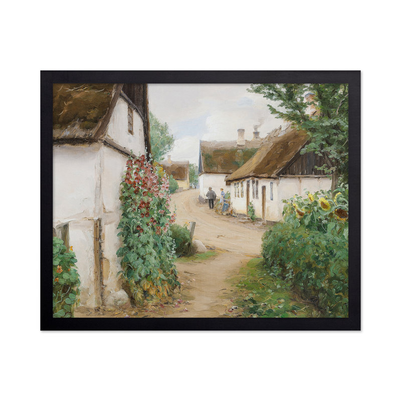 Jour d'été dans un village, Unframed, Poster, 24"H x 32"W