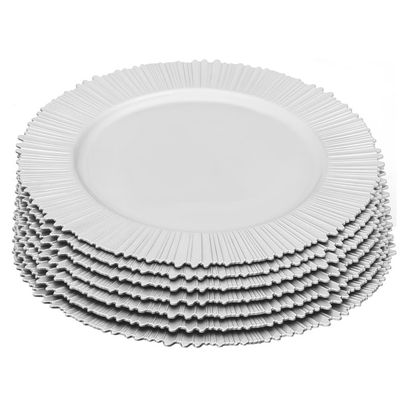 Chargeur rond 13 po (ensemble de 100), Argent argent