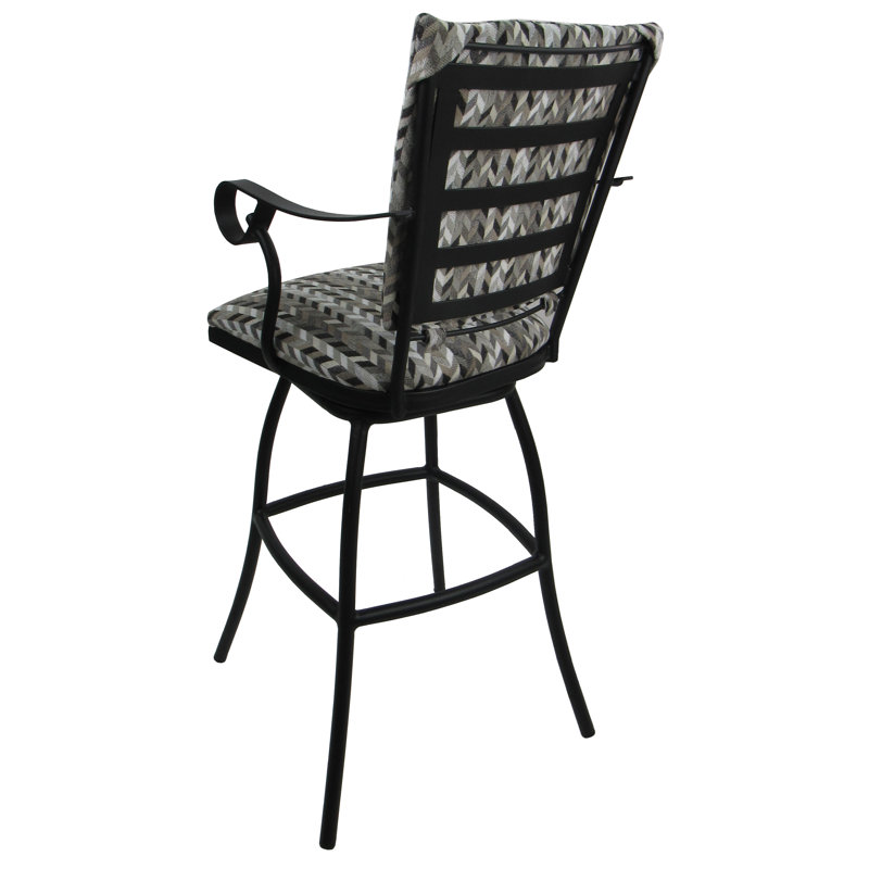 Tabouret de bar 26 po avec coussin, 35"