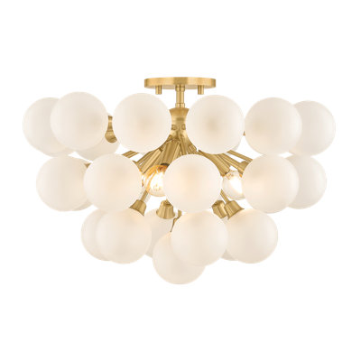 Plafonnier encastré 3 lumières 20,5 po Antoneta