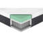 Très grand matelas très confortable en gel et mousse de thé 12 po-1810333103