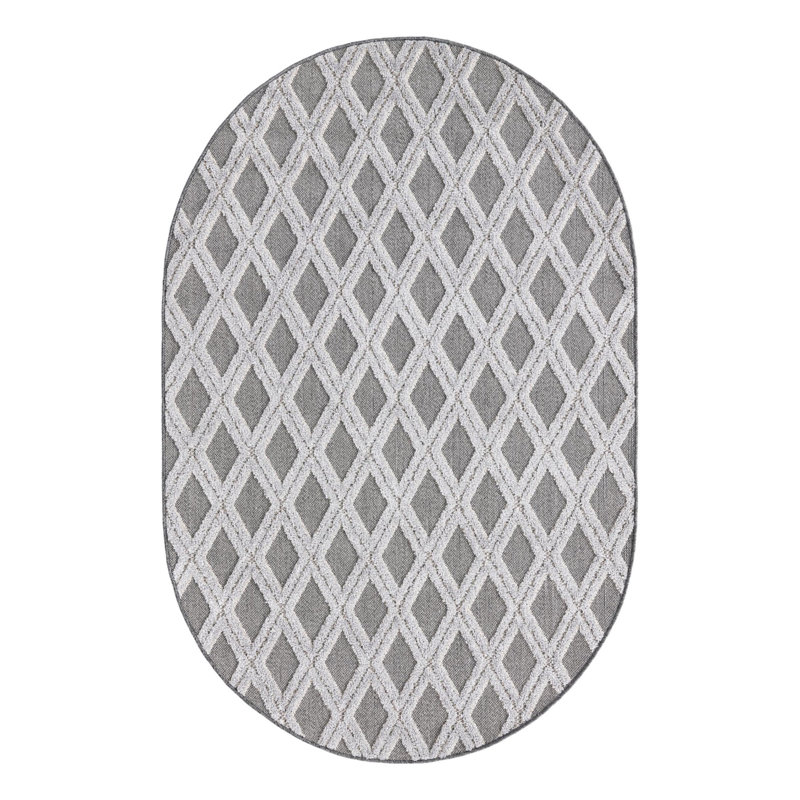 Flaxton Indoor Rug, Oval 4' x 6'
